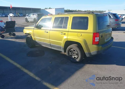 2012 Jeep Patriot Sport из США, поврежденный, VIN 1C4NJPBA0CD565847